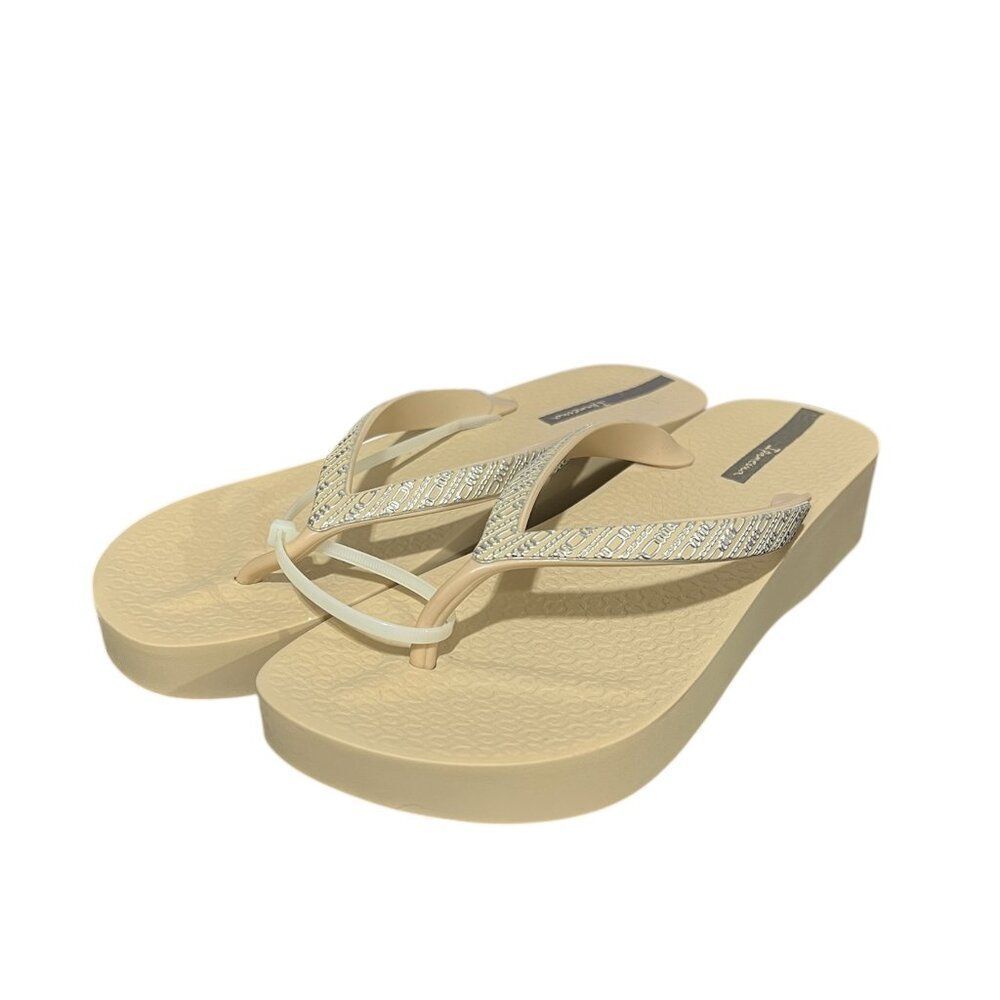 Ipanema Women's Mesh VIII Comfort Platform Sandals